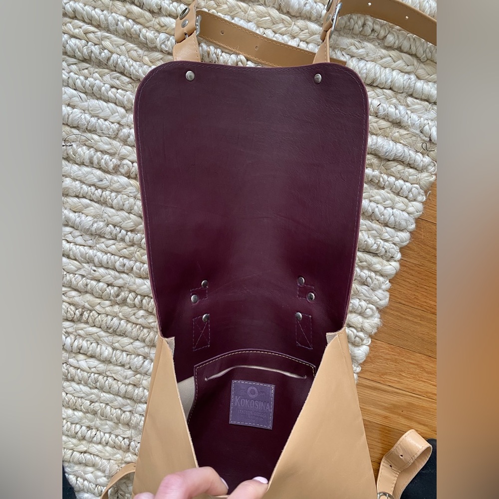 Kokosina Leather Backpack (Small) - Picture 3 of 3